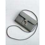 HERM Constance To Go Wallet in Gris Meyer Epsom Calfskin