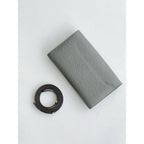HERM Constance To Go Wallet in Gris Meyer Epsom Calfskin