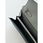 HERM Constance To Go Wallet in Gris Meyer Epsom Calfskin