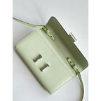 HERM Constance To Go Wallet in Vert Fizz Epsom Calfskin