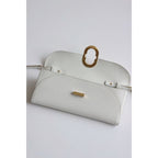 HERM Maillon To Go Wallet in Gris Pale Epsom Calfskin