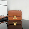 TRIOMPHE TEEN 22 CINNAMON BROWN COWHIDE