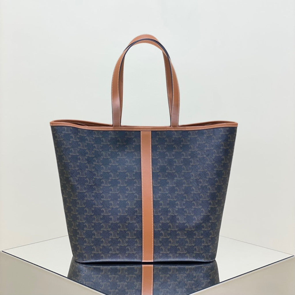 CEL Triomphe Canvas Shopping Tote