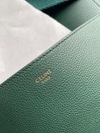 SANGLE SEAU BUCKET 33 BAG GREEN FOREST CALFSKIN