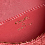 HOBO BAG 21 IN FROLY PINK GRAINED CALFSKIN GOLD HARDWARE