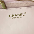 CHANEL 25S BOW BAG 38 IN PINK LAMBSKIN WITH GOLD HARDWARE