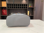 ALPIN BACKPACK 37 IN GREY LAMBSKIN AND GOYARDINE CANVAS