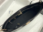 CHANEL 39 LARGE SHOPPING BAG IN BLACK CALFSKIN