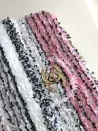 CHANEL MINI 21 FLAP BAG IN COLORFUL WOOL TWEED