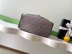 CHANEL 25S HOBO BAG 30 IN LILAC SILVER METALLIC CAVIAR