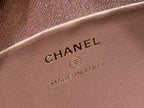 CHANEL 25S MINI BOWLING BAG 18 IN BLACK CALFSKIN GOLD HARDWARE